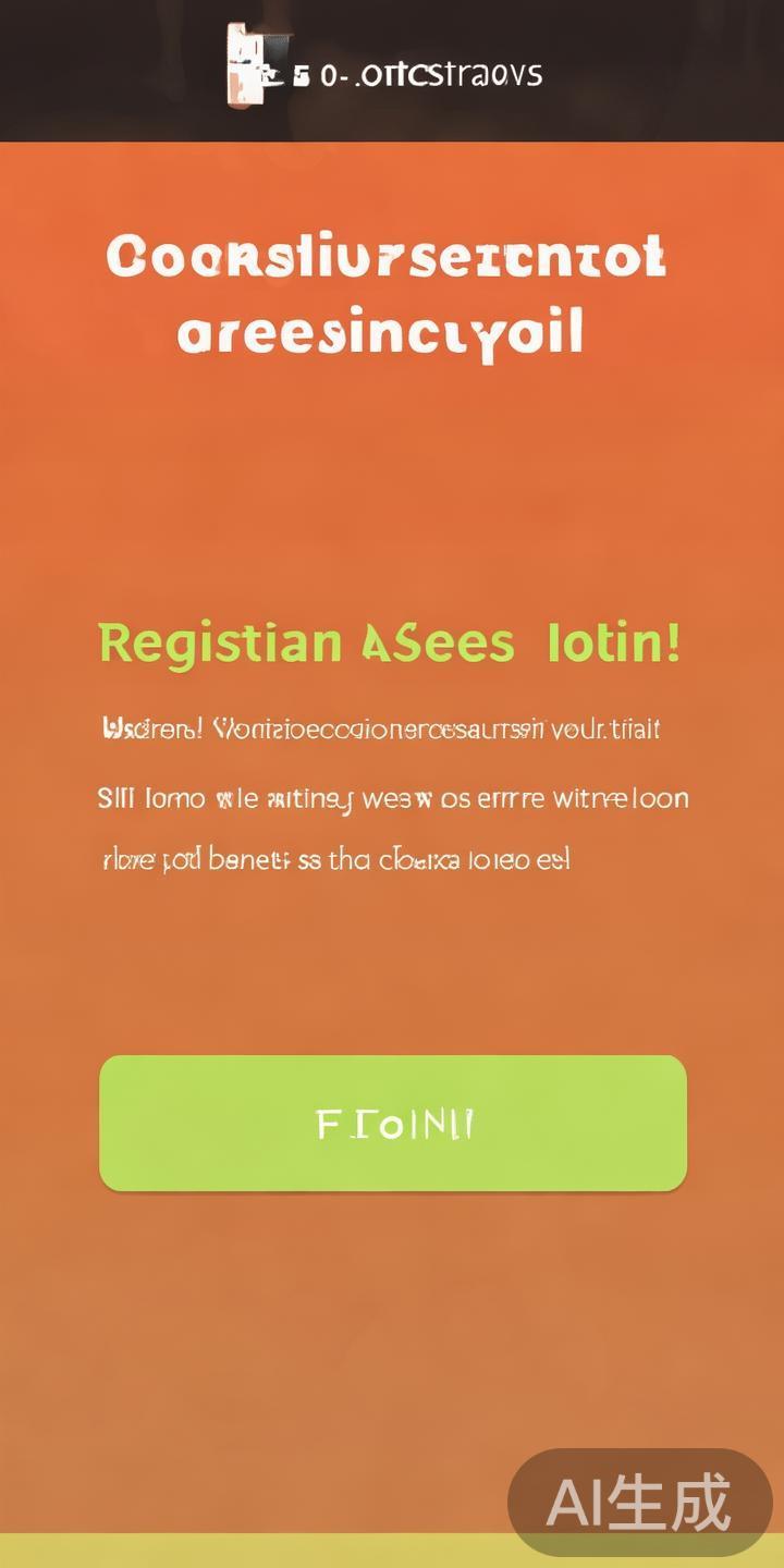 提交信息后，若信息符合要求，系统会提示注册成功。此